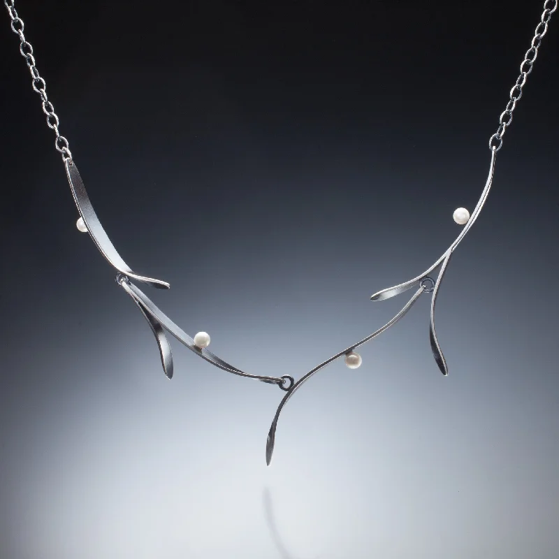 Simple Bar Necklace for Women-Branch Necklace