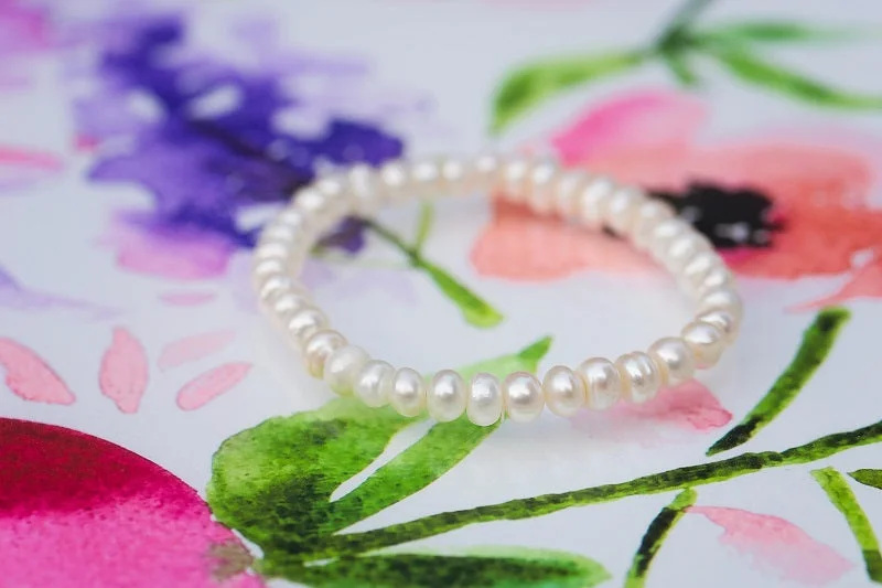 Friendship Bracelet for Women-Heirloom Pearl Bracelet