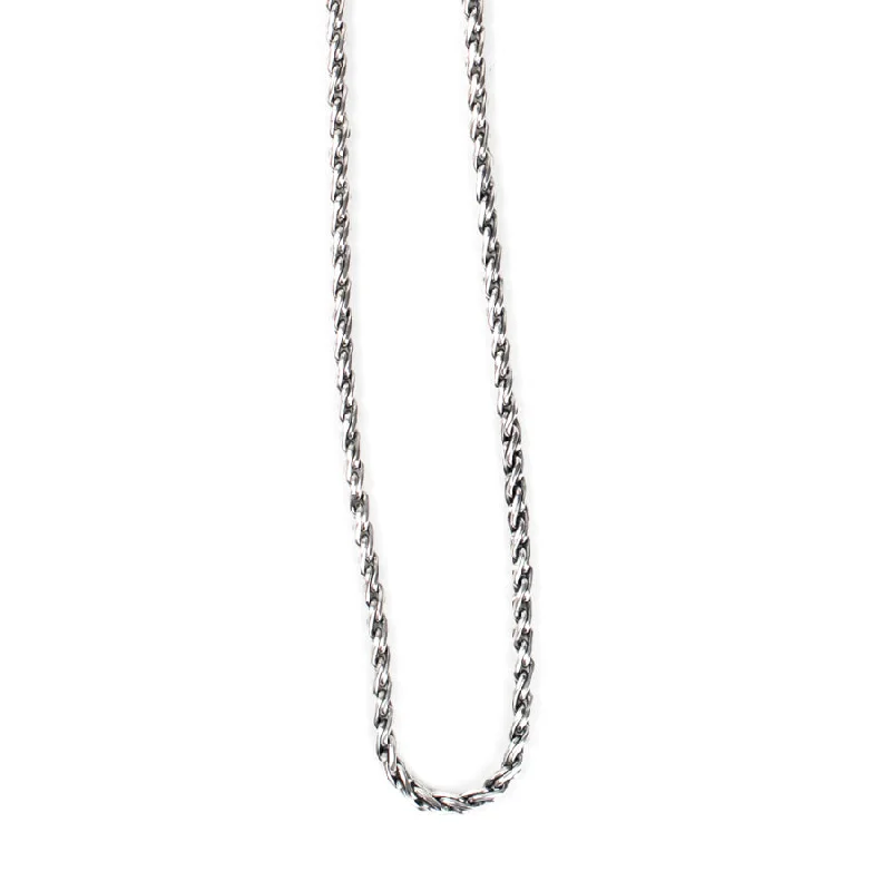 Simple Gold Chain Necklace-Silver Chain Rope Necklace