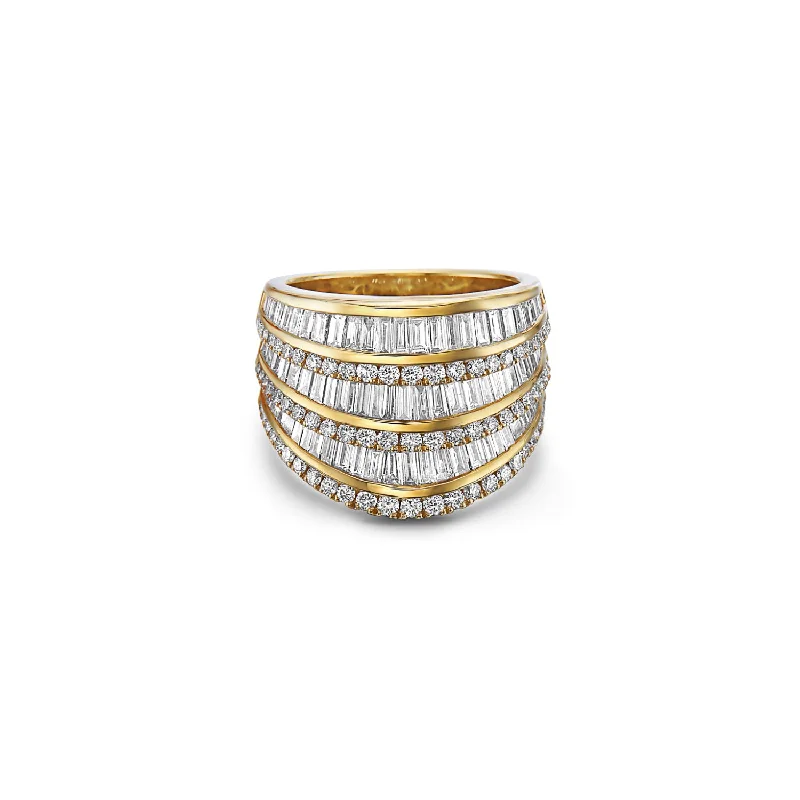 Yellow Gold and Diamond