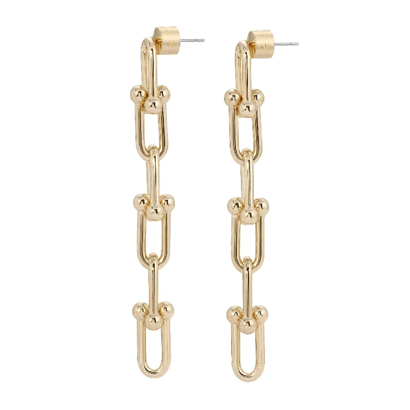 Opal Drop Earrings-Margaux 6 Link Drop Earrings