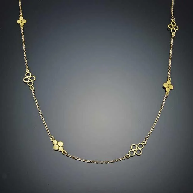 Modern Pendant Necklace-Delicate Gold Chain Necklace