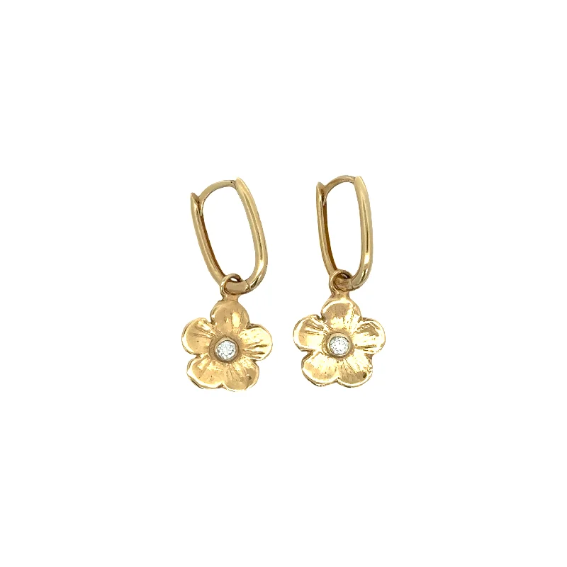 Statement Earrings for Parties-Convertible Petunia Drops