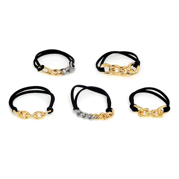 Statement Gold Bracelet-Intermix Hair Set