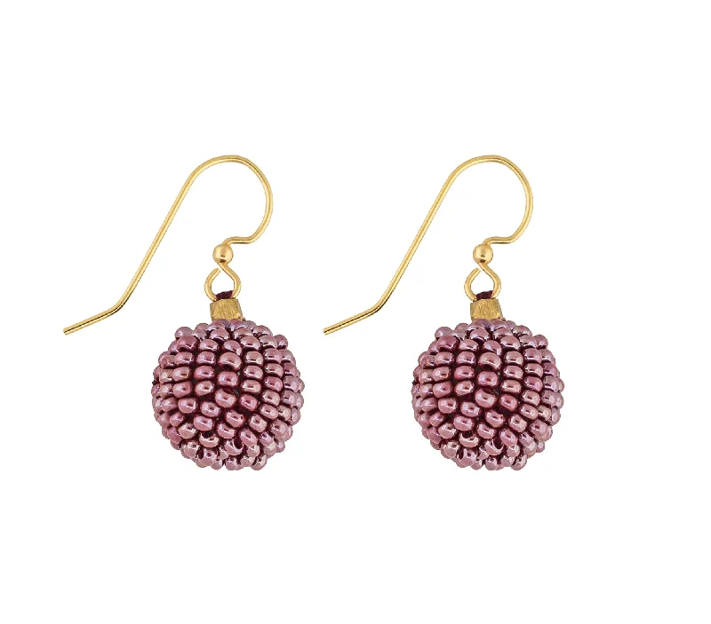 Designer Crystal Earrings-<br>The Bauble Earring <br> Mulberry