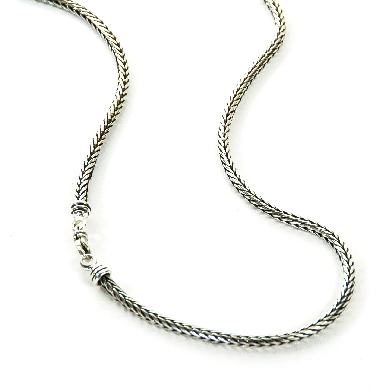 Crystal Necklace for Women-Foxtail Chain