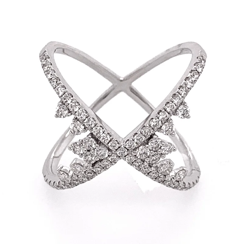 Vintage Diamond Wedding Ring-Doves Diamond Fashion Ring