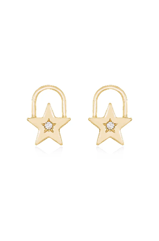 Modern Style Earrings-Star Power Earrings