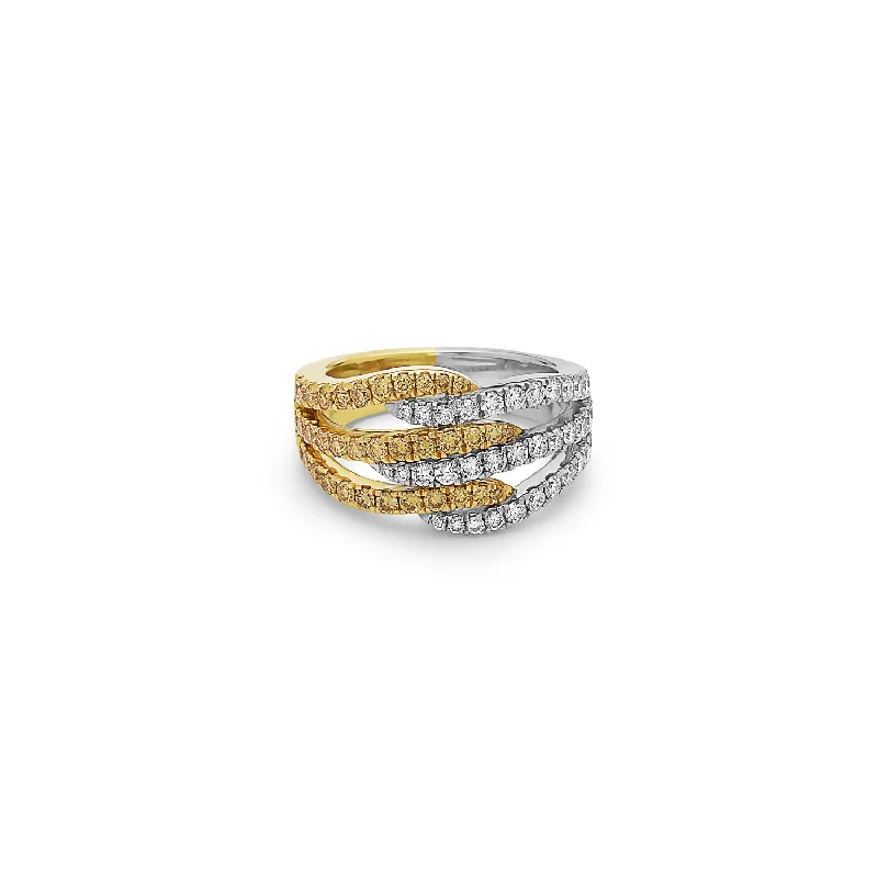 Yellow Diamond Pave