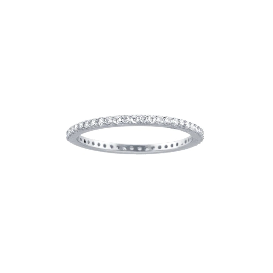 Adjustable Silver Band Ring-Silver Band Ring