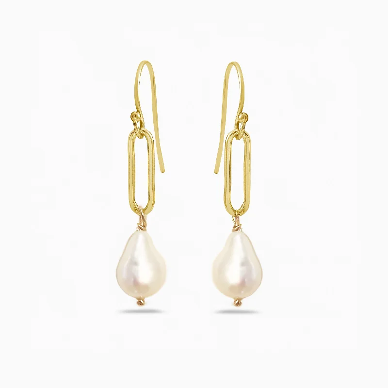 Simple Crystal Earrings-NEW PEARL EARRINGS