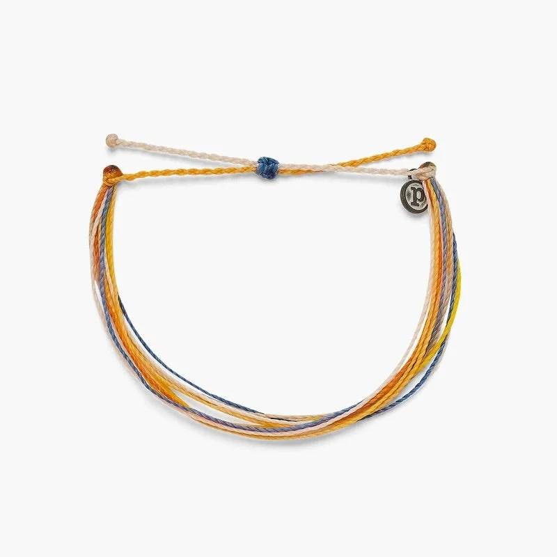 Gold Knot Bracelet-PuraVida, Muted Original Bracelet, Sunbleached