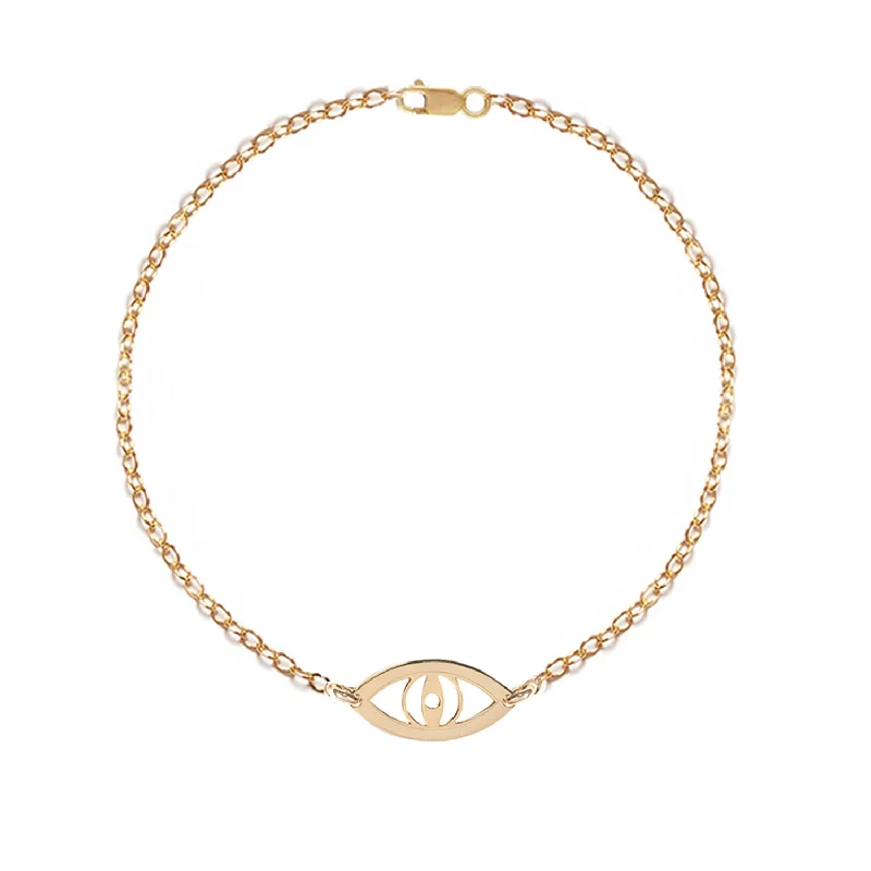 Custom Diamond Bracelet-Eye Bracelet | Anklet