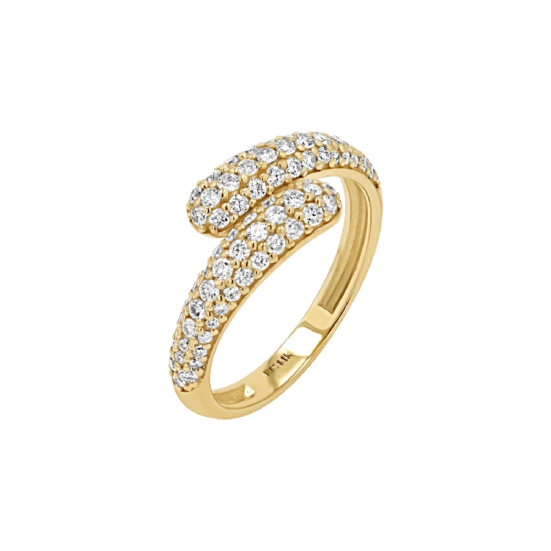 Luxury Diamond Ring-Double Diamond Rendezvous Ring